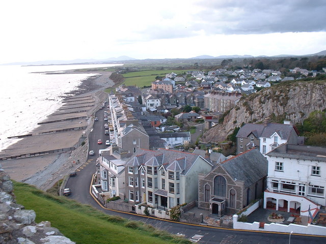 View from Criccieth Castle