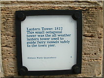 NT1380 : Information on the Lantern Tower by Stevie Spiers