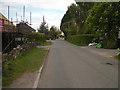 Lampley Lane Kingston Seymour looking towards the Triangle