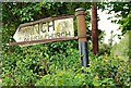 Old sign near Downpatrick