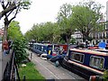 TQ2682 : Barges on the Regent's Canal by Roger Smith