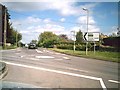 Mini-roundabout in Brize Norton