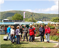 SO7842 : Visitors at Malvern flower show by Andy F