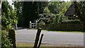 Driveway entrance to Dangstein House near Borden