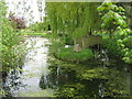 Ornamental Pond and duck bridge