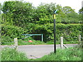 Footpath crosses Beech Road