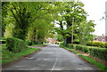 Two Mile Ash Rd enters Barns Green