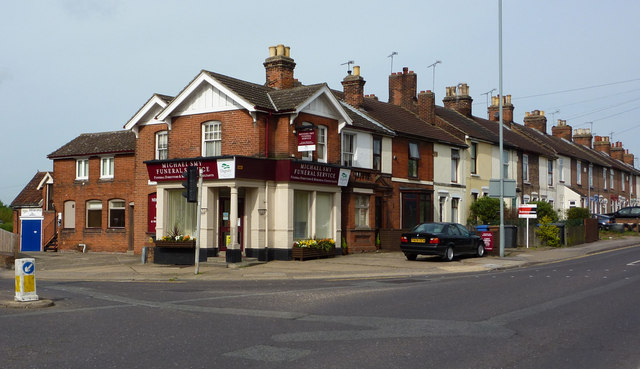 Junction of Sproughton Road and Bramford... © Andrew Hill cc-by-sa/2.0 ...