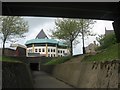 The Penllyn Multi-storey Car Park from the underpass