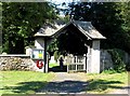 Lych gate at the end of Church Lane