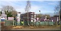 Stockpile in a storage yard