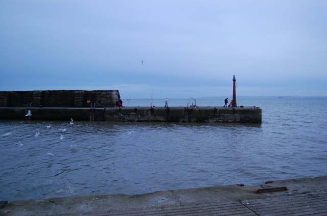 Anglers at Anstruther