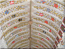 TQ5243 : Ceiling of The Sidney Chapel by PAUL FARMER