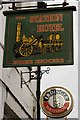 Station Hotel pub sign