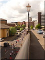 Sheffield: looking down on Furnival Road