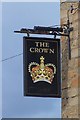 The Crown Pub Sign, Blackburn Road, Low Wincobak, Sheffield