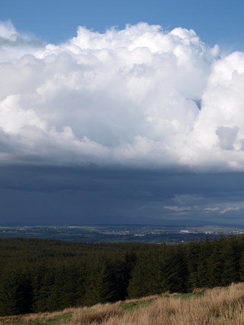 Clouds over Whitelee Forest
