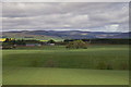 View across Lemno Burn north of Forfar