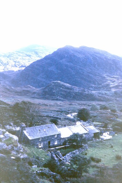 Cwm Mawr Farmhouse in 1967