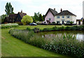 Village pond at Thrandeston