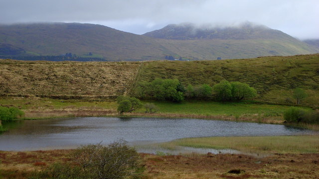 Small lake at Lettertreane
