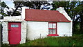 G8579 : Small whitewashed homestead: Drumkeelan by louise price
