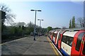 Brent Cross Underground Station platforms, looking north