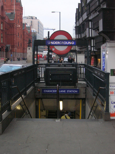 Chancery Lane Underground Station, High Holborn WC2