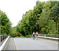 2009 : Cyclists over the M4