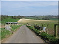 View NE across farmland towards Ittinge Farm