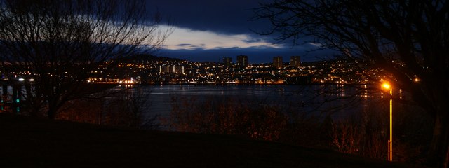 Lights on the Tay