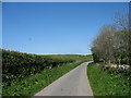 View eastwards along the Rhosbeirio road