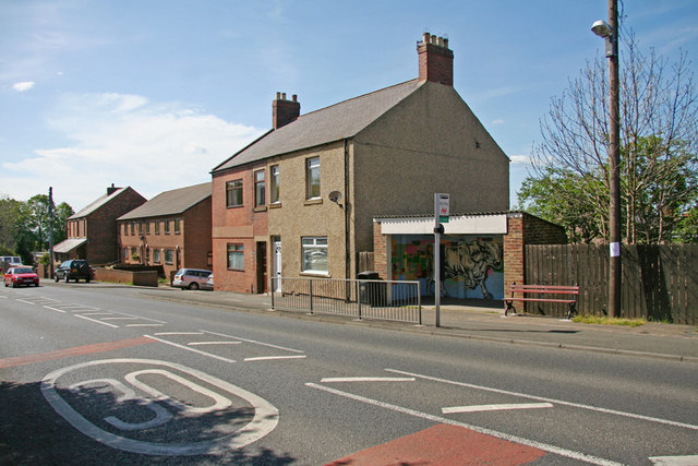 Road through Mickley © Helen Wilkinson :: Geograph Britain and Ireland