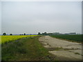 TM2353 : Perimeter track, Debach airfield by Chris Holifield
