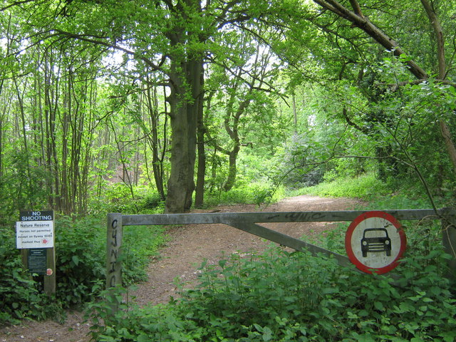 Entrance to Farningham Woods Nature... © David Anstiss :: Geograph ...