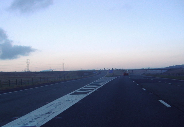 Junction 39 on the M6 © Ann Cook cc-by-sa/2.0 :: Geograph Britain and ...