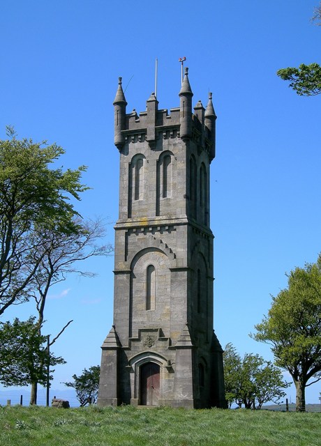 The Wallace Monument On Barnweil Hill