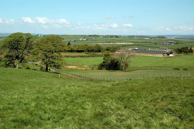 Farmland View From Barnweil Hill