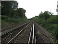 Railway to Swanley, past Ram