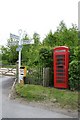 Phone box on the junction