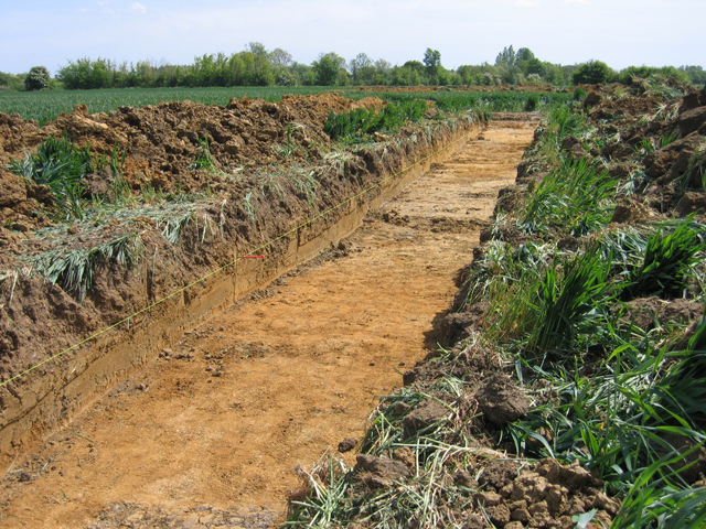 Archaeological dig, Rectory Farm, Brampton, Cambs