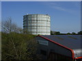 Gasholder dominating skyline