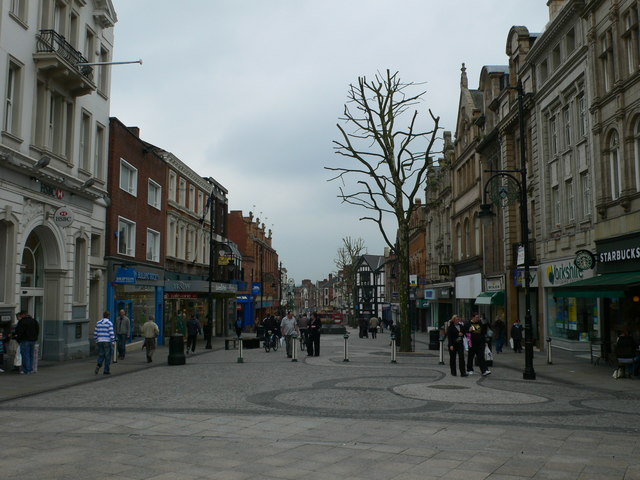 Buttermarket Street, Warrington © Eirian Evans :: Geograph Britain and ...