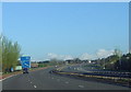 Motorway sign on A74(M)