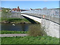 Footbridge over the River Severn, Newtown, Powys