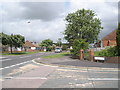 Junction of Milton Road and Oak Close