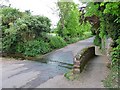 Ford and footbridge at Pytte