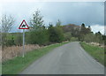 NX6465 : Road sign by Ann Cook