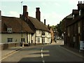 Part of the High Street in Wheathampstead