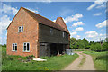 TQ8143 : Unconverted Oast House at Place Farm, Water Lane, Headcorn, Kent by Oast House Archive